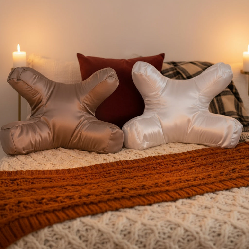 Anti Wrinkle Pillow + Pillowcase.