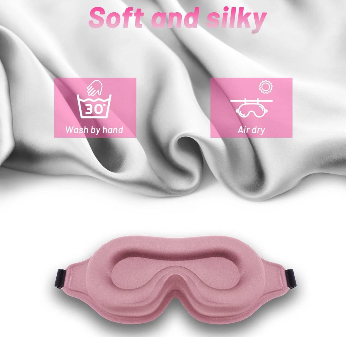 NapBae Side Sleeper Eye Mask