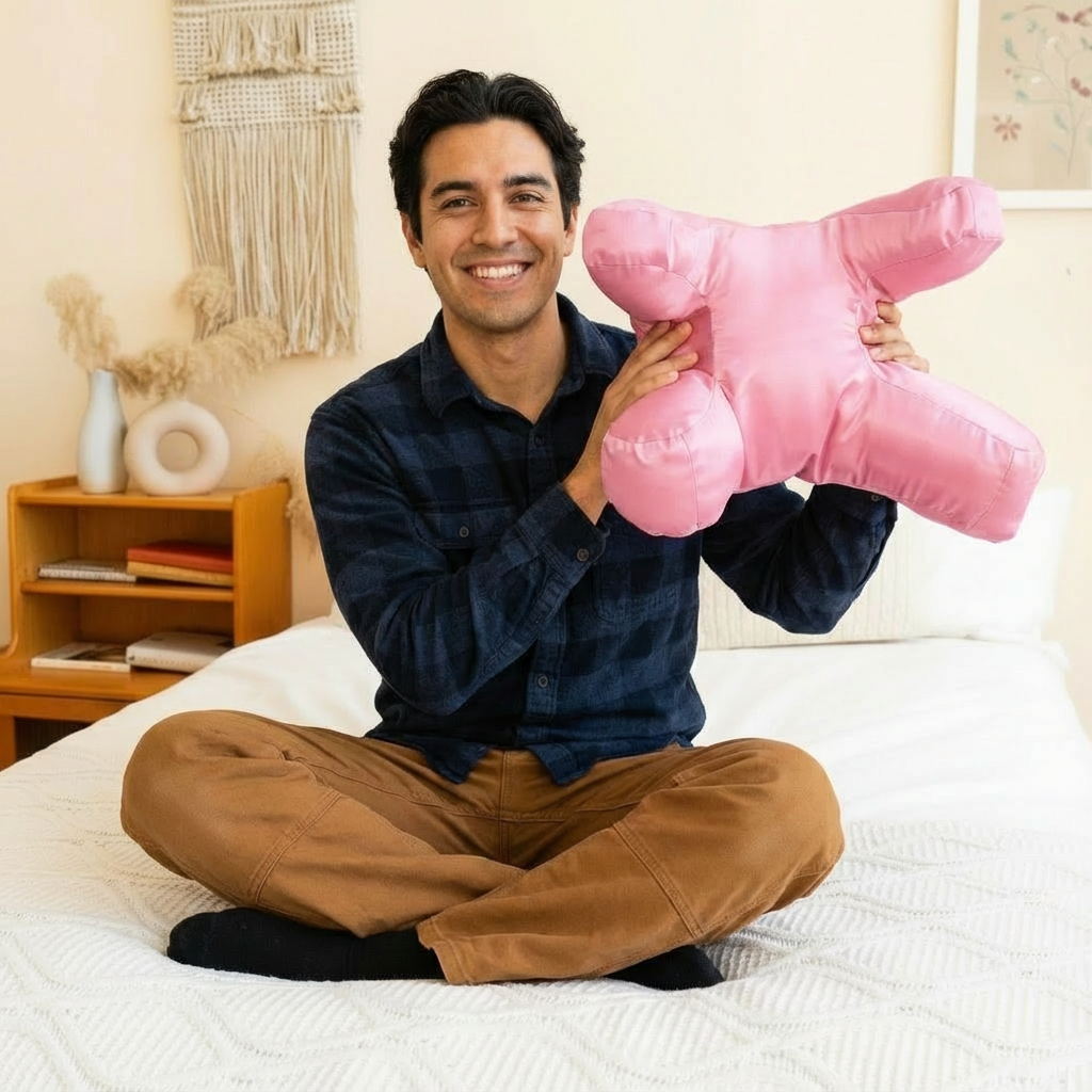 Anti Wrinkle Pillow + Pillowcase