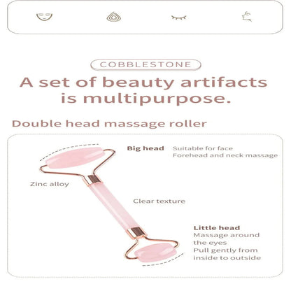 NapBae Gua Sha + Jade Roller Set