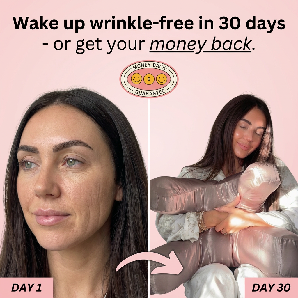 Anti Wrinkle Pillow + Pillowcase