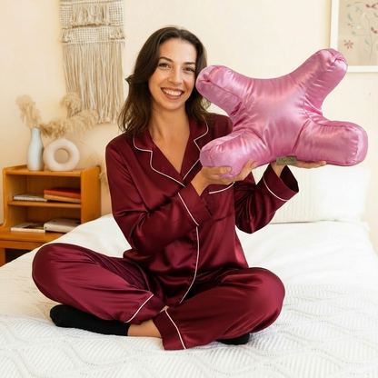 Anti Wrinkle Pillow + Pillowcase.