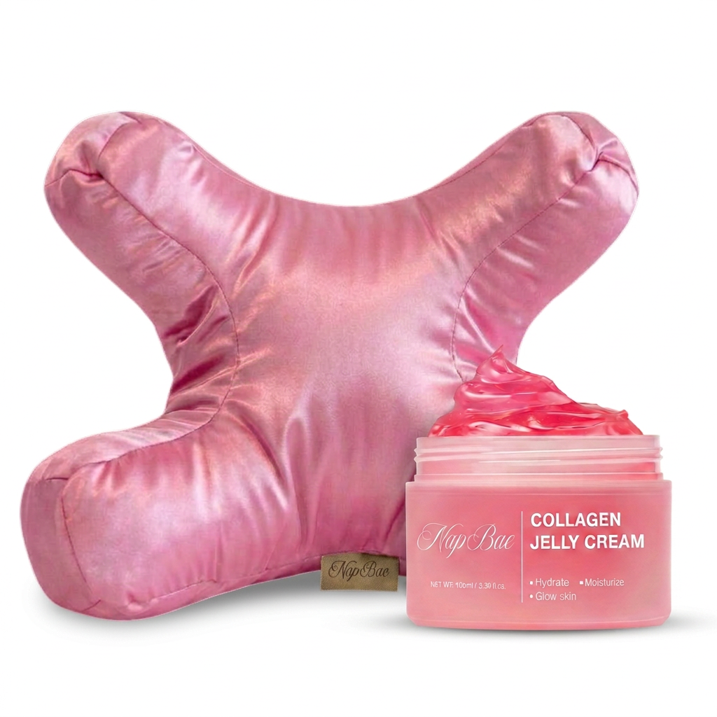 Anti-Wrinkle Pillow + Collagen Jelly Bundle