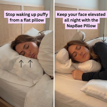 NapBae De-Puff Pillow + Pillowcase